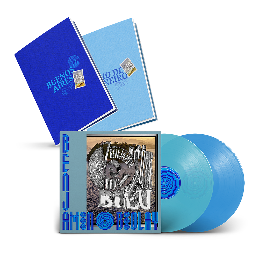 Double Vinyle Exclusif (24 titres) | Le Disque Bleu + 2 carnets “Visiteurs”