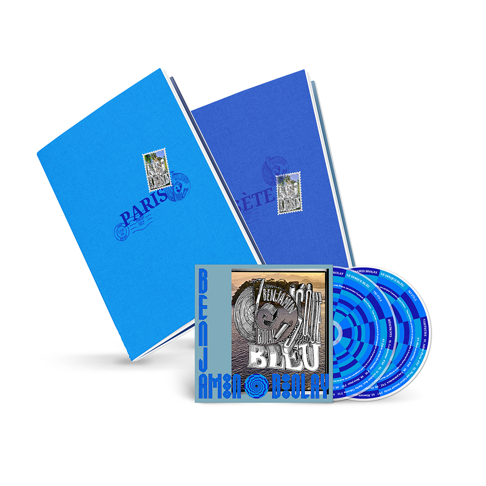Livre 2 CD (24 titres) | Le Disque Bleu + 2 carnets “Résidents”