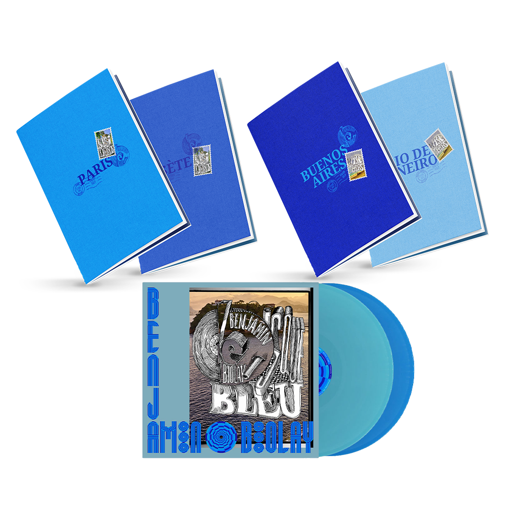 Double Vinyle Exclusif (24 titres) | Le Disque Bleu + 2 carnets “Résidents” + 2 carnets “Visiteurs”