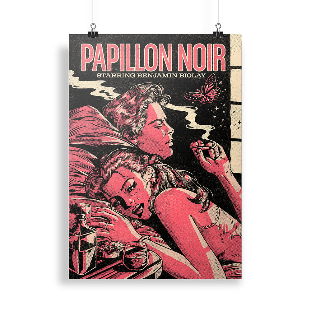 Affiche | Affiche Collector « Papillon noir »